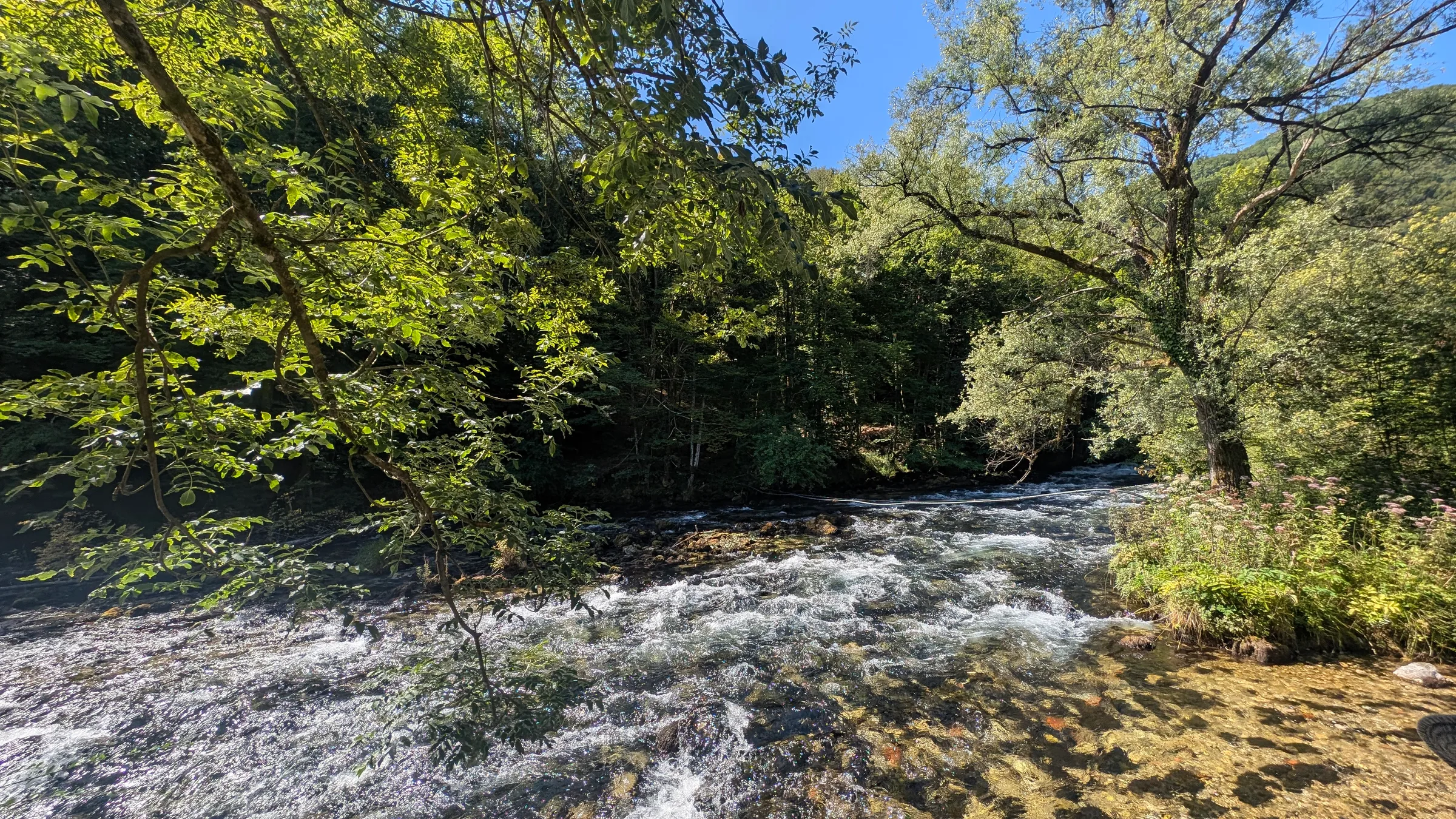 Spring of the river Pliva